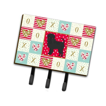 Carolines Treasures 6 x 2 x 9 in. Affenpinscher No.2 Love Leash or Key Holder CK5807TH68